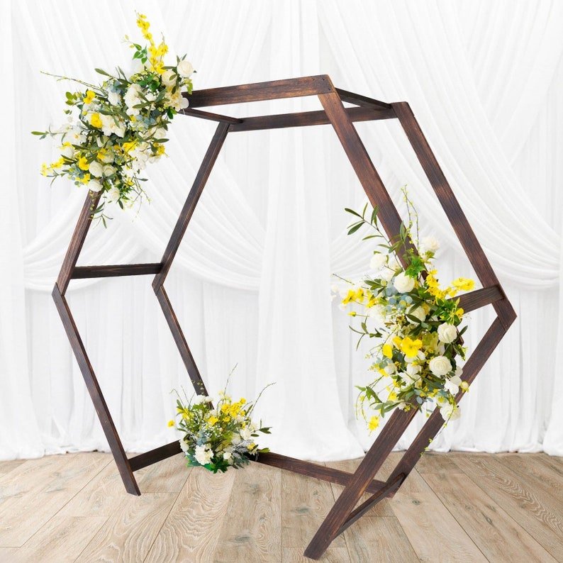 Hexagon Wedding Arch